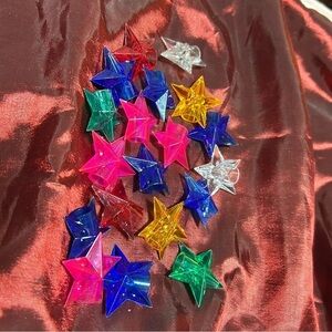 Colorful Star Christmas light covers for Christmas lights for your tree- used